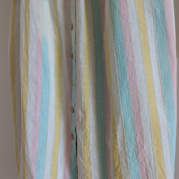 3/$30 Colorful striped cotton sundress - Picture 3 of 11